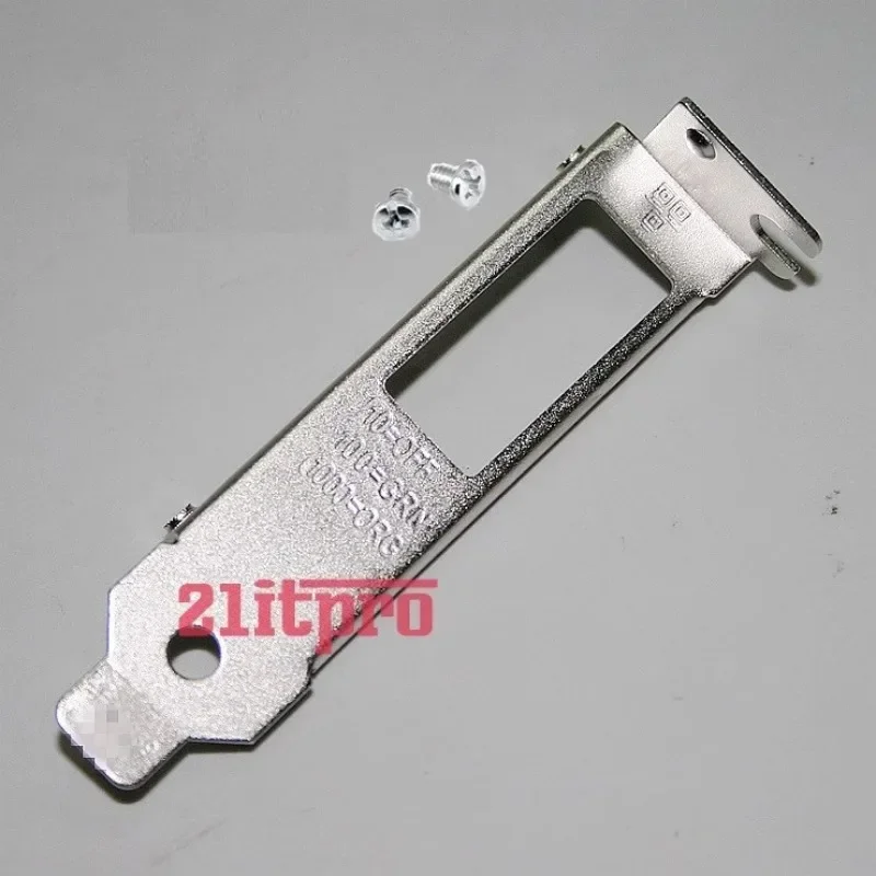 IO I/O Kalkanı Arka Plaka Bölmesi Intel I350-T2 I340-T2 82580 Yarım Yükseklik Grafik Kartı Çerçeve Boş