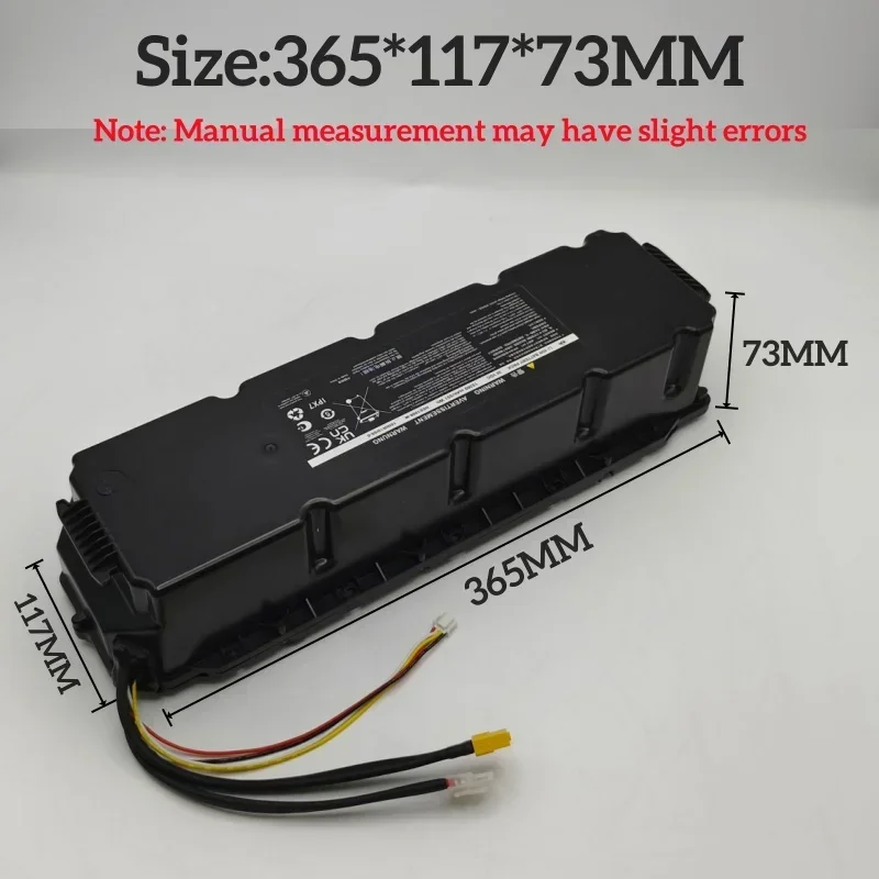 36V 15.3Ah Lithium Battery Pack for Ninebot G30 Electric Scooter, High Performance Rechargeable Battery with BMS Protection