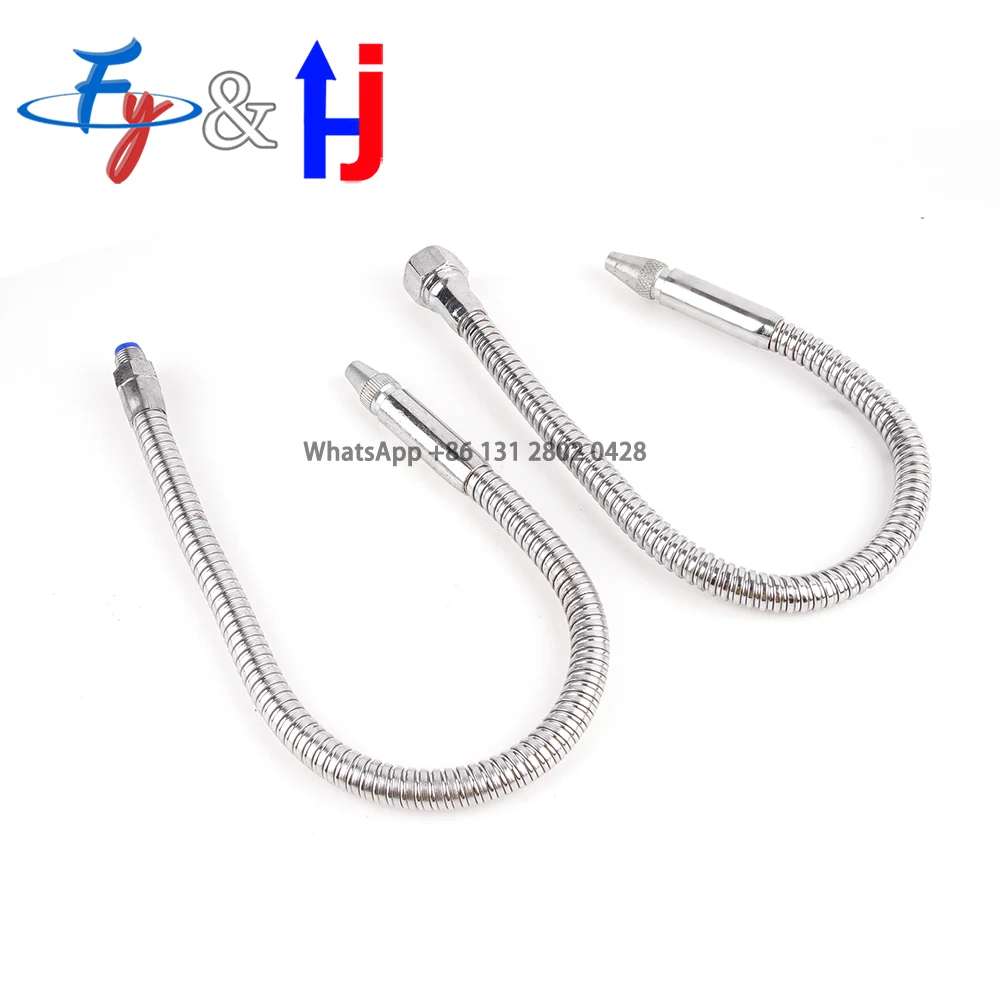 Adjustable Wire Clip Snake Tube, Table Lamp Hardware, Flexible Metal Arm, Hot Sale, 200-1000mm, 1/4,3/8,1/2