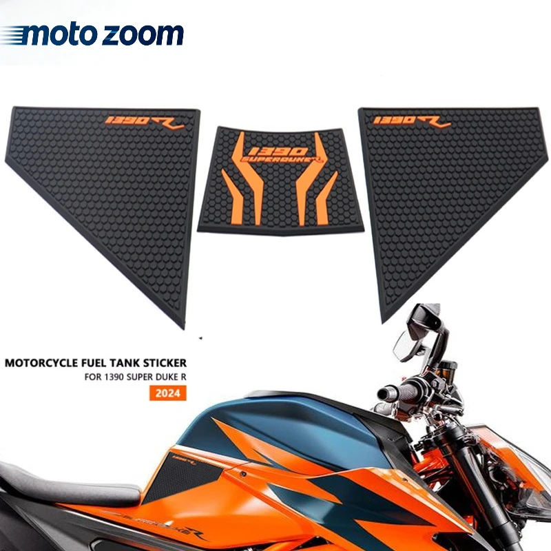 

2024 For 1390 Super Duke R 2024 Fuel Tank Stick Motorcycle Accessories Fuel Tank Traction Pads Anti-slip Stickers Fuel Tank Kne