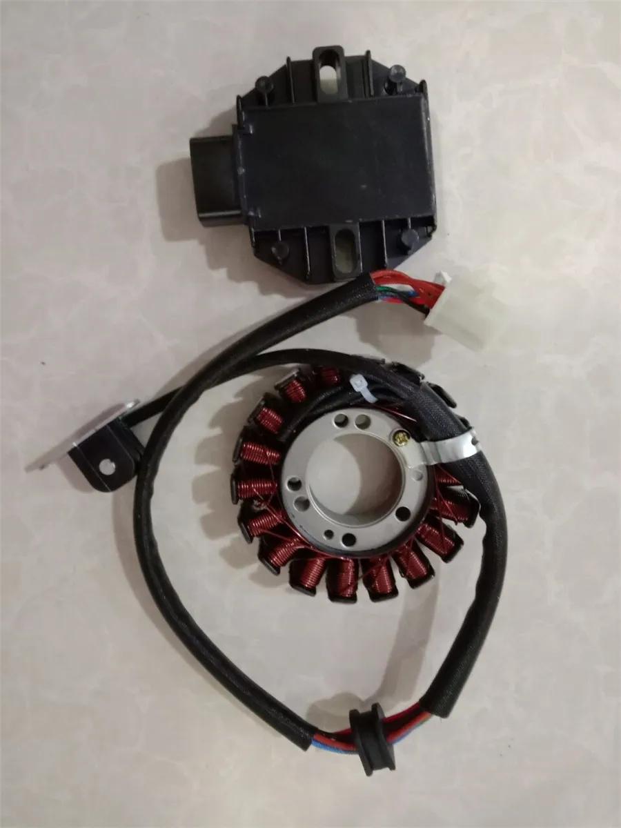 For Suzuki LT-Z400 LTZ400 2003-2008 Voltage Regulator Rectifier Magneto Generator Engine Stator Coil Kit