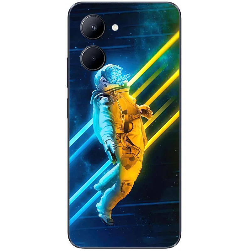 ل RealmeC33 RMX3624 Coque 6.5 "Realme C33 حافظة C 33 لطيف لينة الغطاء الخلفي للقضية ممن لهم Realme C33 الوفير سيليكون الحالات الهاتف #6