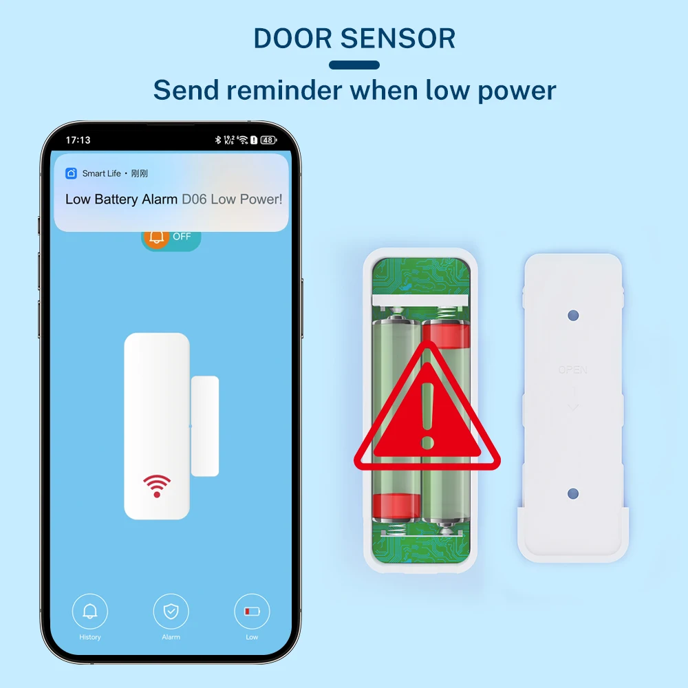 Рисунок 5 - Tuya умный дом Wi-Fi дверной датчик