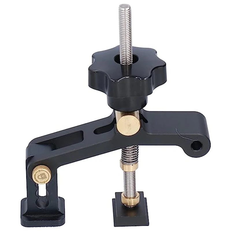 

T-Track Carpentry Chute Pressure Plate Clamp Chute Accessories Compression Positioning Clip Work Bench DIY Tools