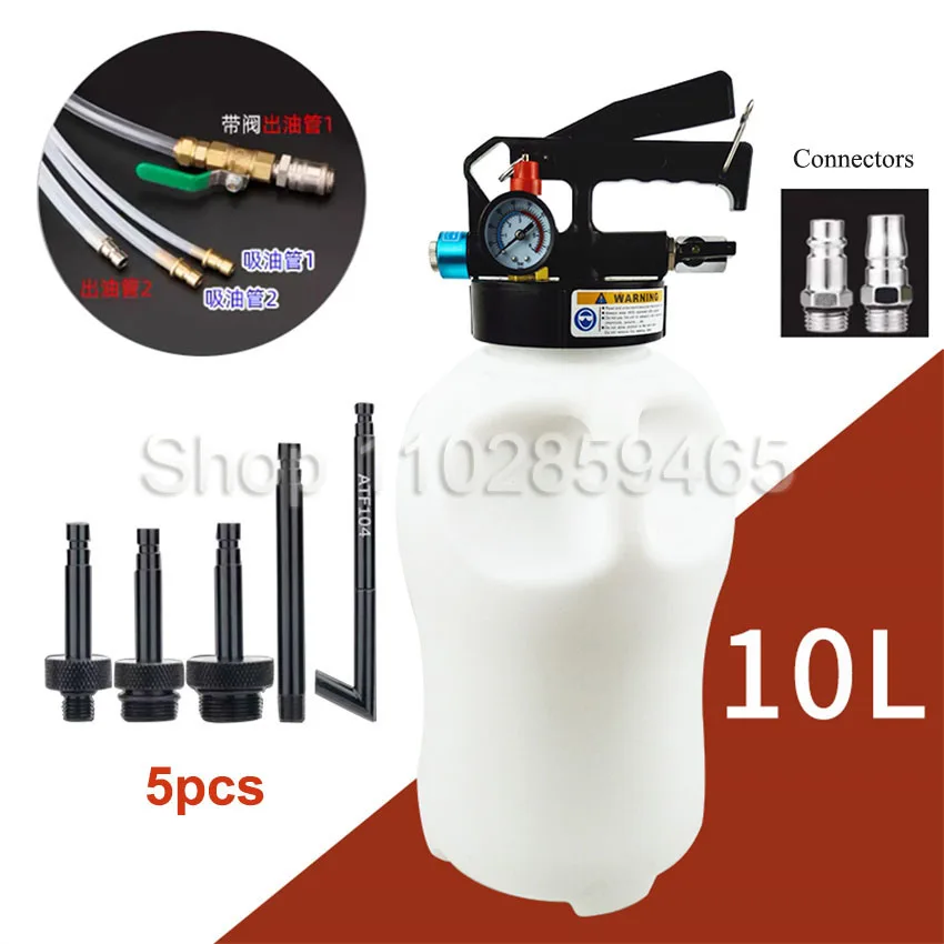 Manual Transmission Oil Filling System Hand Pump 3L/6L/10L OR Pneumatic Automatic Gearbox Oil Fluid Pump Tool