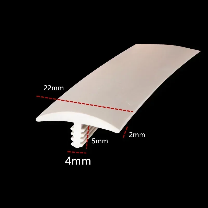 2 meter PVC T Strip Kantenverlijming Houten Paneel Rand Encloser Shield 14mm 18mm 22mm