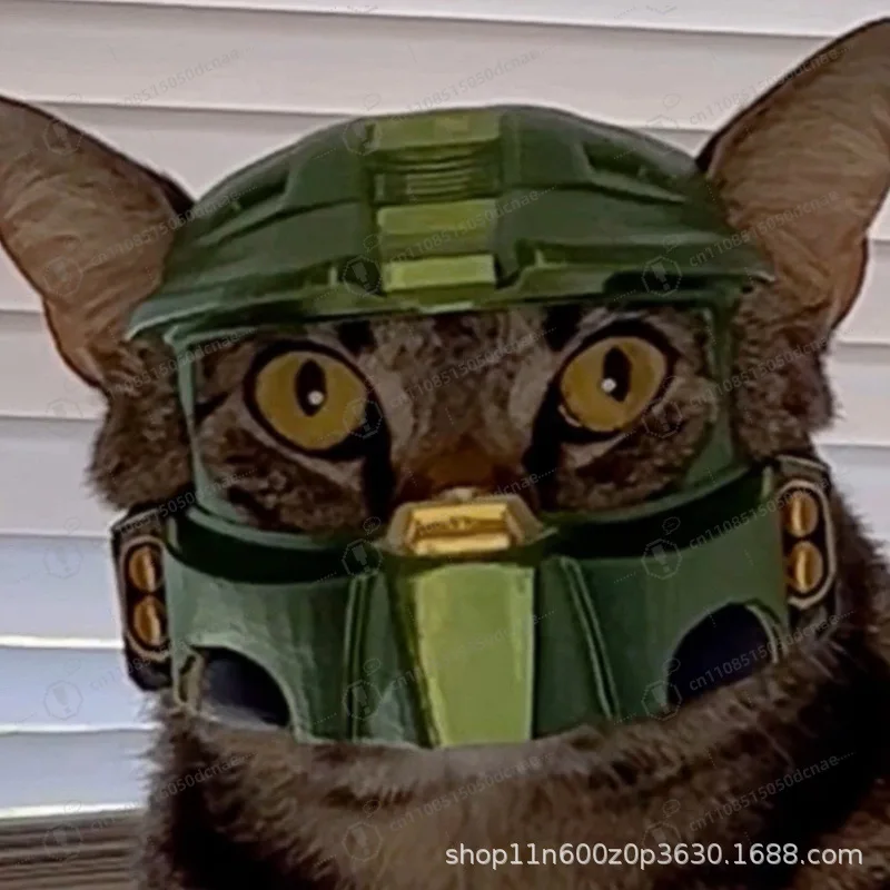 

Personalized Cat Helmet, Cool Stylish Pet Headgear, Fashion Small Pet Accessories, Cute Photo Props for Daily Decoration