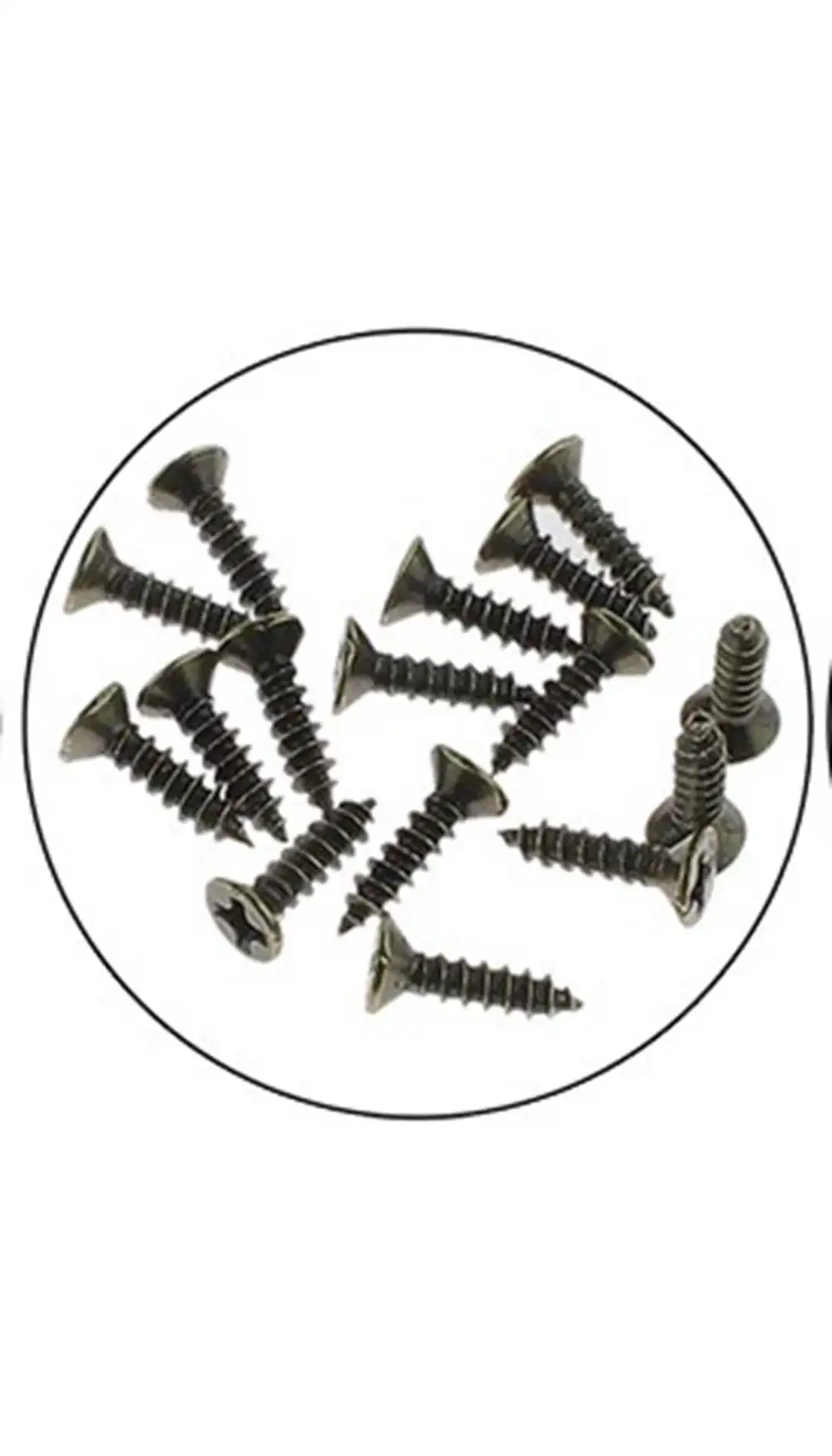 200pcs M2 M2.5 M3 Micro Screws Countersunk Self-tapping Small Phillips Cross Bolts Wood Screw  6/8/10/12mm  Flat Head Fit Hinges