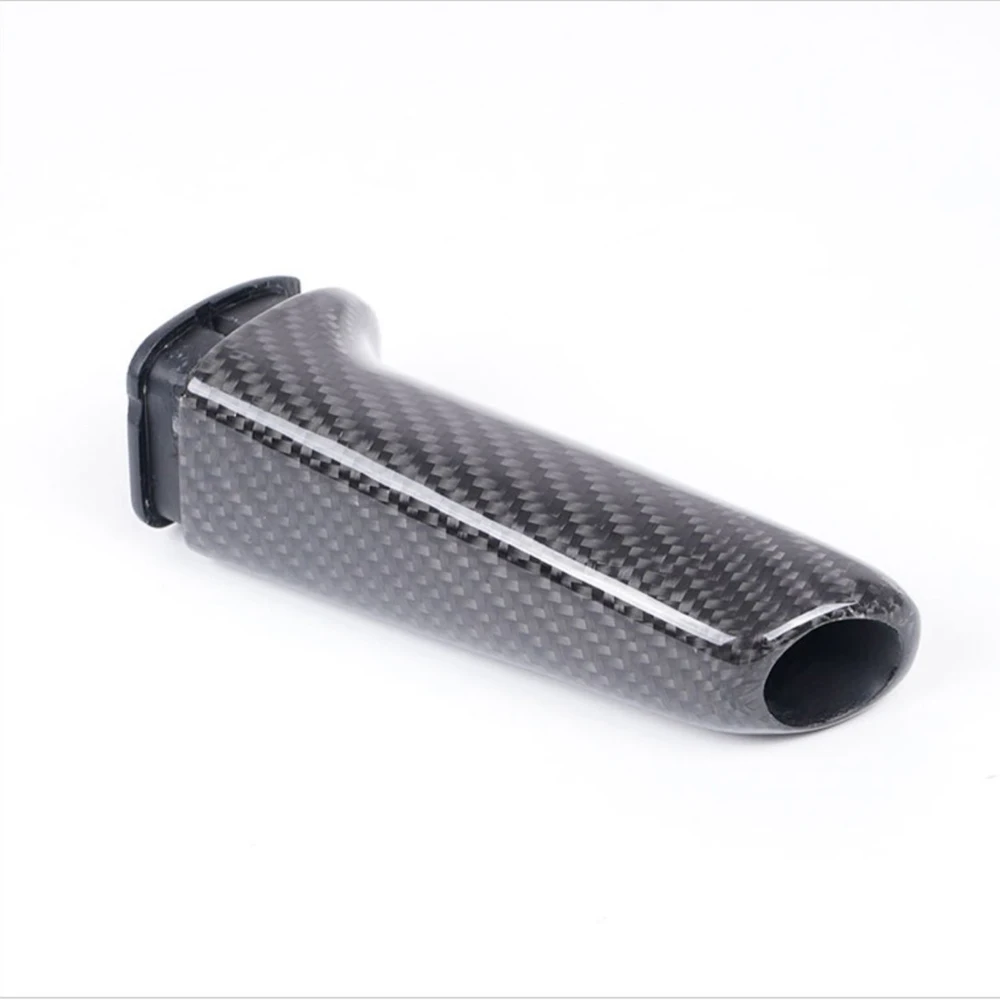 Carbon Fiber Car Hand Brake Cover Handbrake Grips Protection Cover For BMW 1 2 3 4 Series GT E46 E90 E92 E60 E39 F30 F10 F20 - Image 3