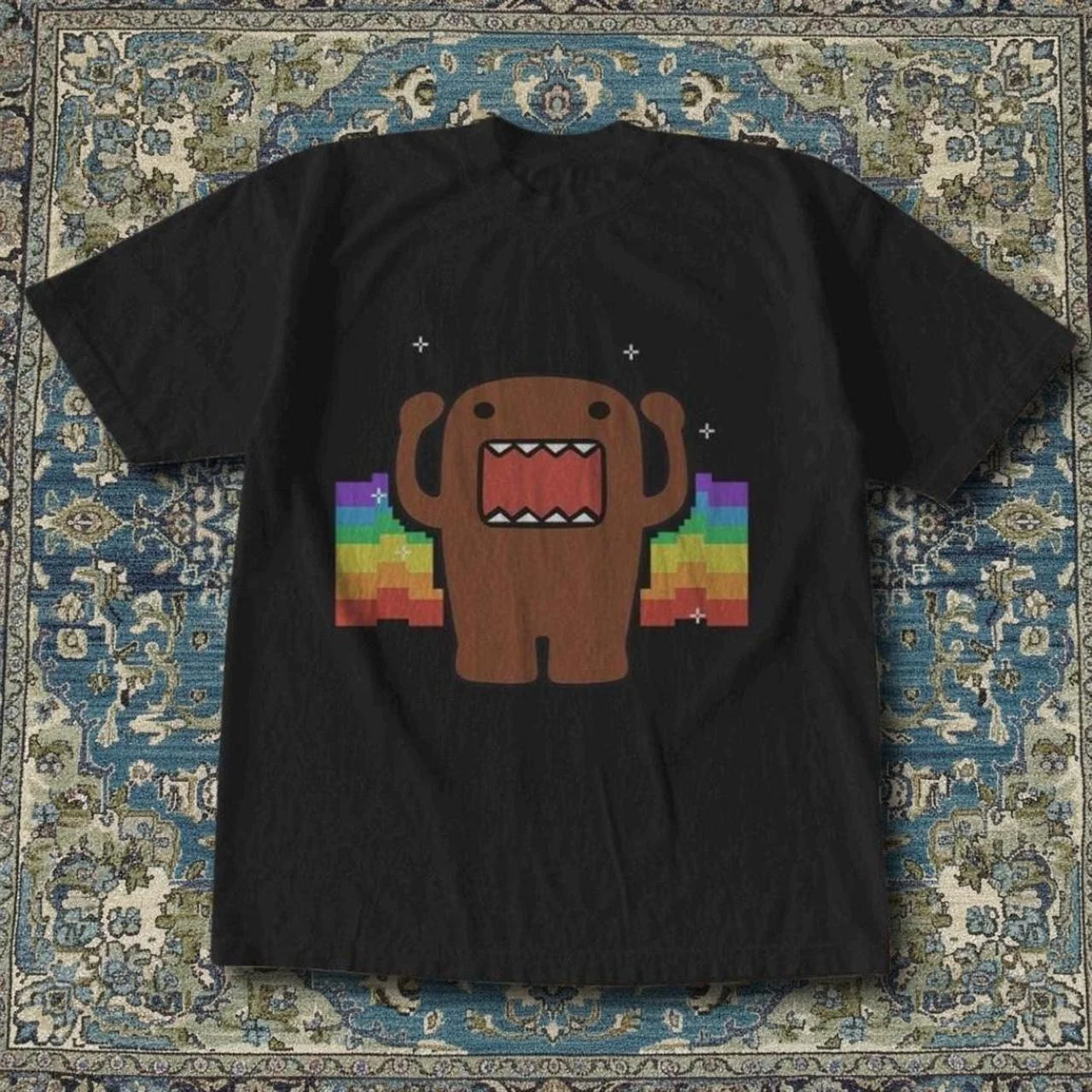 New Summer 2026 Collection:T-shirts featuring cute cartoon prints,Y2K style,loose fit,crew neck,unisex,suitable for any occasion