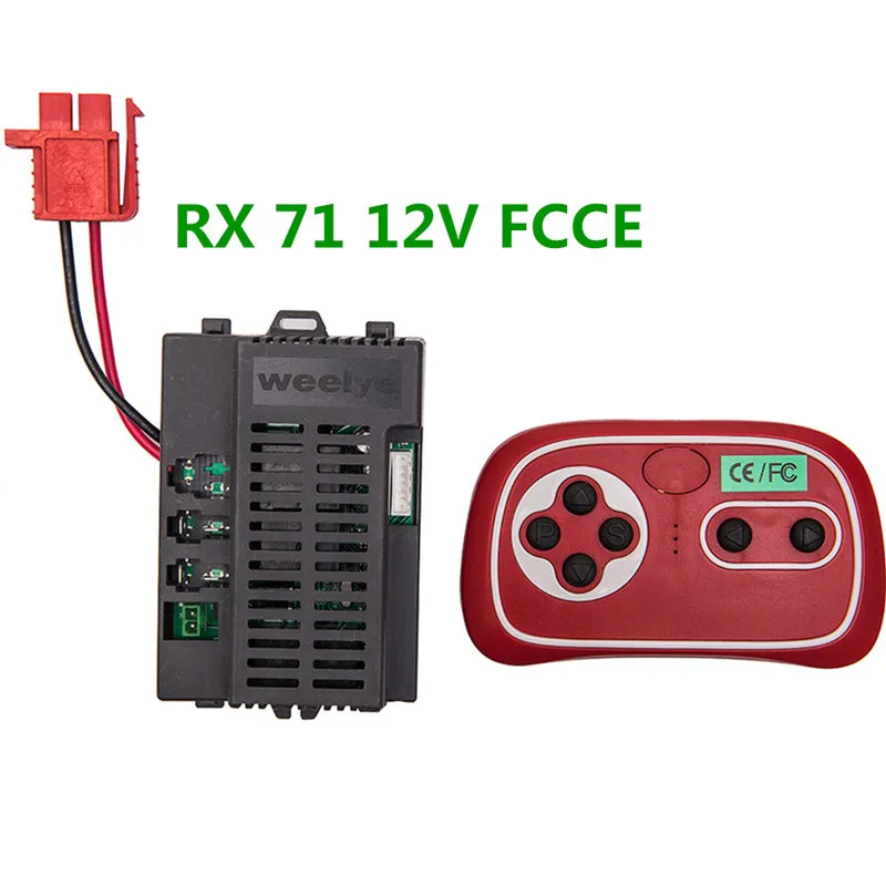 RX71 12V /RX74 24V 2.4G telecomando e ricevitore Bluetooth per bambini giro elettrico su parti di ricambio per auto