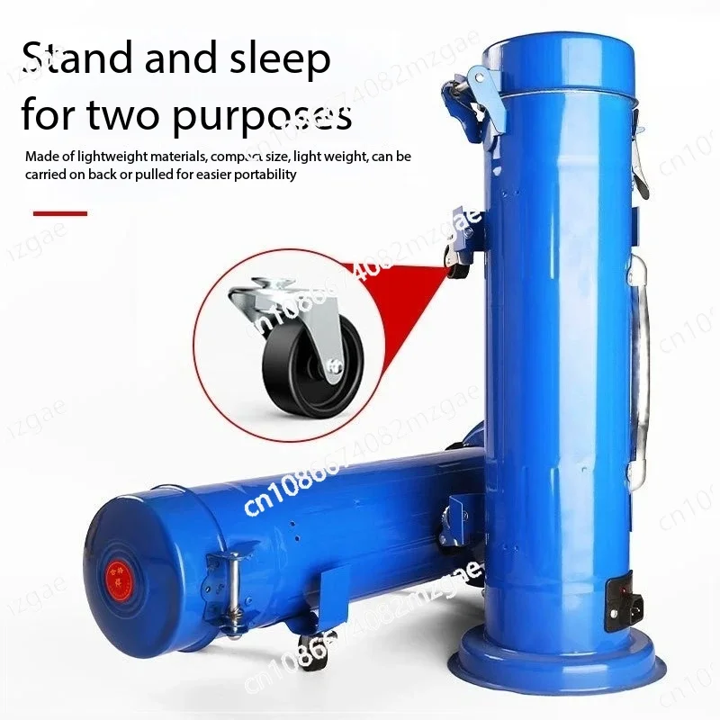 Multi-Position Welding Rod Heating Barrel W-3, Portable 220V 5kg Capacity Oven for Electrode Storage in Horizontal/Vertical Use