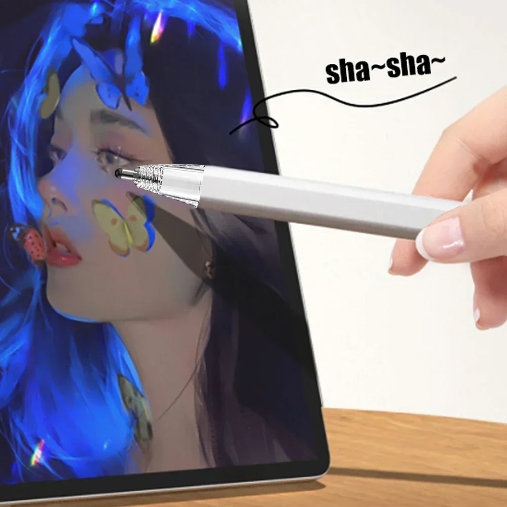 Para Apple Pencil 1 2 puntas de lápiz de repuesto puntas de lápiz óptico desmontables puntas de lápiz silenciosas antideslizantes resistentes al desgaste para Ipencil