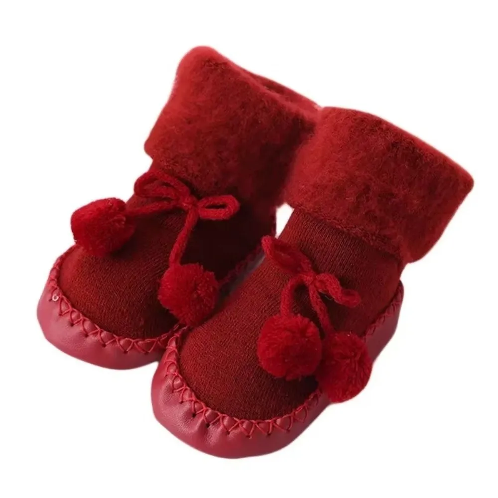 New Thick Warm Floor Toddler Socks Casual Newborn Shoes Soft Comfortable Slipper Anti-Slip Socks Infant Girls Boys