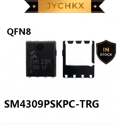 5-10PCS SM4309PSKPC‑TRG DFN5×6‑8EP Surface‑Mount P‑Channel Power FET ‑30V 100A Ultra‑Low Rds(on) For High‑Side Switch BMS