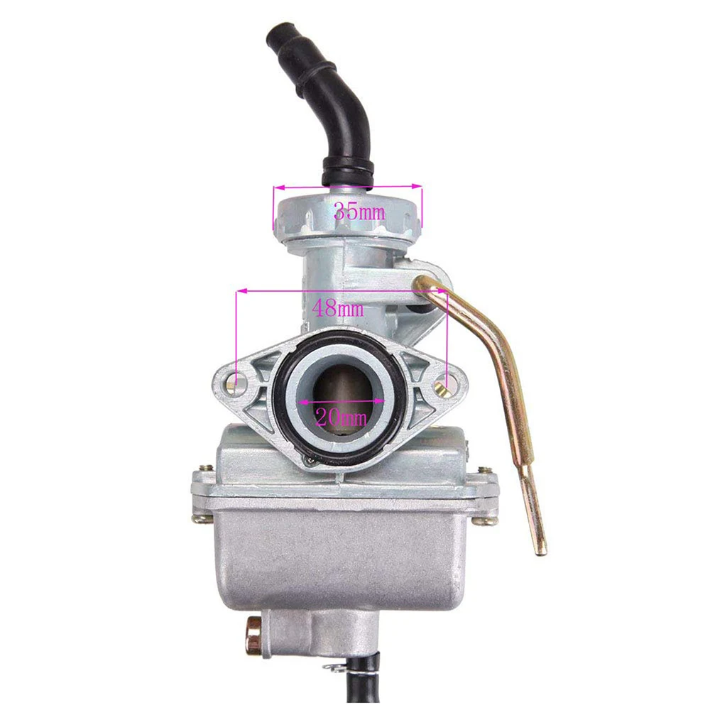 PZ20 Carburetor Carb Fit for 49cc 70cc 90cc 100cc 110cc 125cc Coolster NST Chinese ATV Accessories