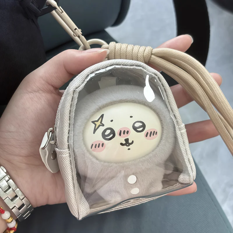 Caja ciega, funda de transporte con figura de Anime, bolsa Ita con cubierta protectora de pantalla, Mini mochila de lona bonita, colgante Kawaii para exhibición de mercancías