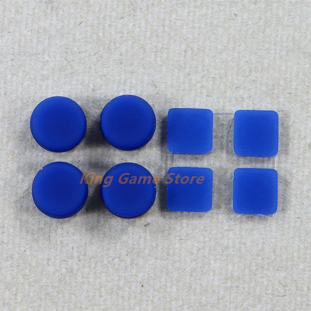 2sets 8 In 1 upper lower screw rubber feet dust plug for new 3DS XL LL Housing shell screw feet dust plug cover for NEW 3DSXL