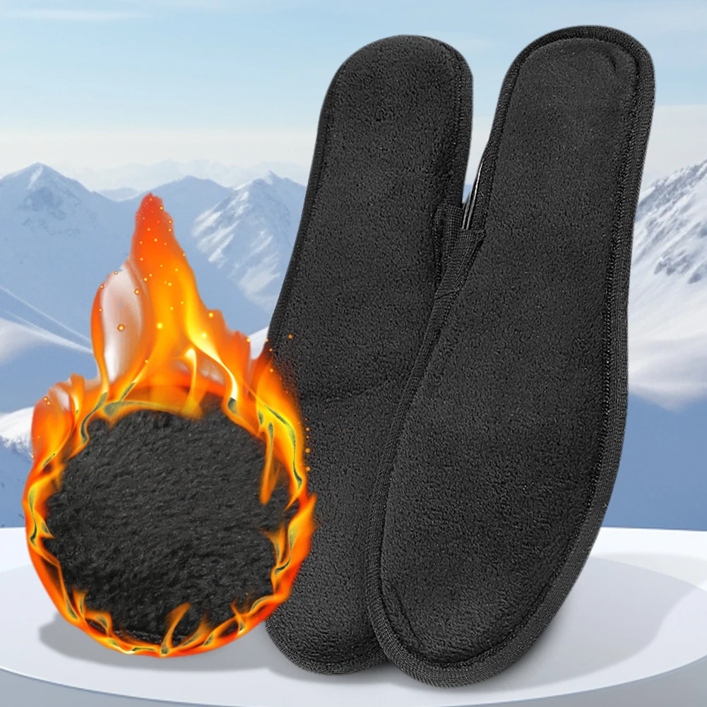 USB Heated Shoe Insoles Electric Heated Shoes Pad Cuttable Electric Heated Insoles Washable for Winter Camping Fishing