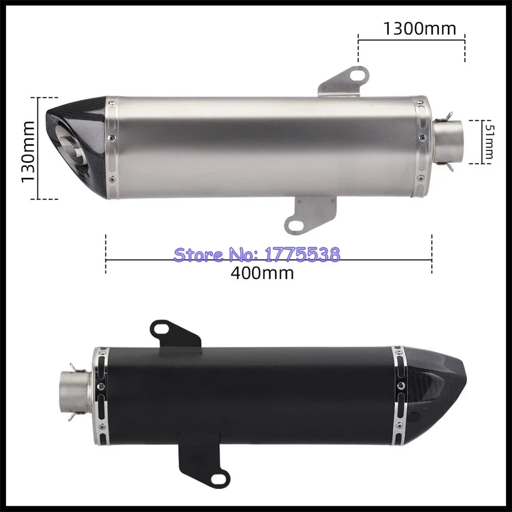 

TF/For HONDA ADV350 2022-2024 Forza350 NSS350 2021-2024 Motorcycle Exhaust Full System Header Manifold Muffler DB Killer Carbon