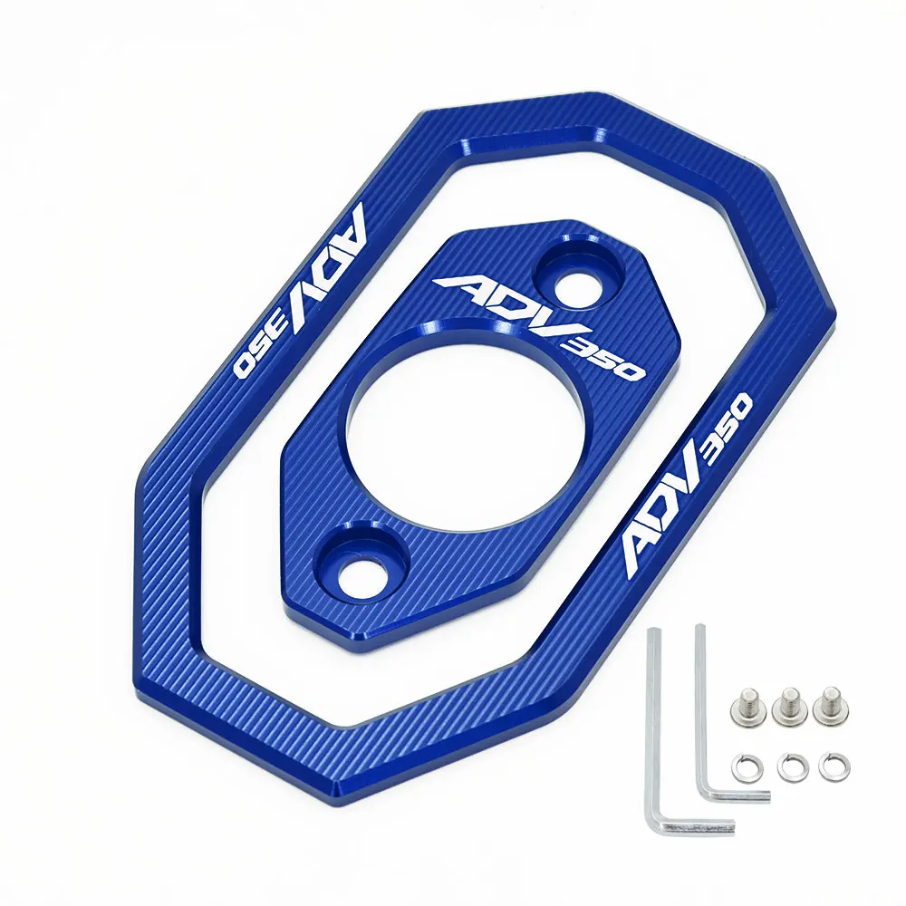 ملحقات الدراجات النارية لهوندا ADV350 ADV 350 2021-2025 غطاء طرف العادم المزخرف كاتم الصوت الذيل نهاية غطاء مضاد للتصادم