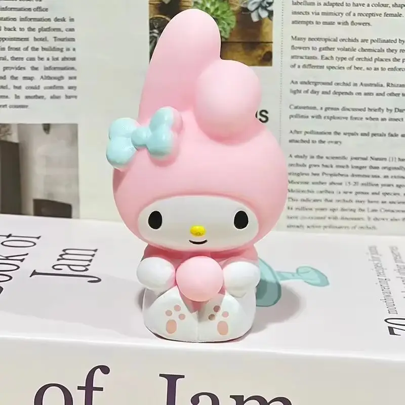 MINISanrio Stress Relieving Toy Kuromi Bubble Pudding Pinching Joyful Relieving Tool Cartoon Soft Children's Toy