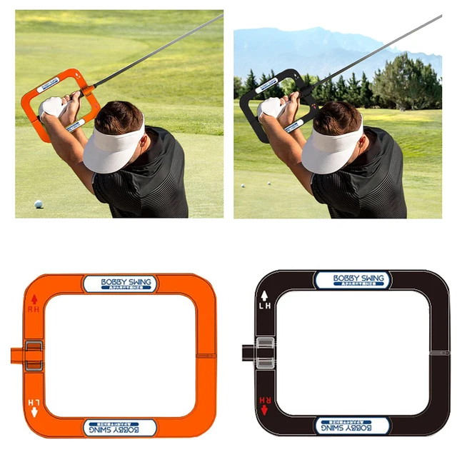 1 szt. Trening swingu golfowego golfowa przenośna huśtawka golfowa pomoce szkoleniowe korektor płaszczyzny huśtawki golfowej ramię wahadłowe prawidłowej postawy pomocniczej