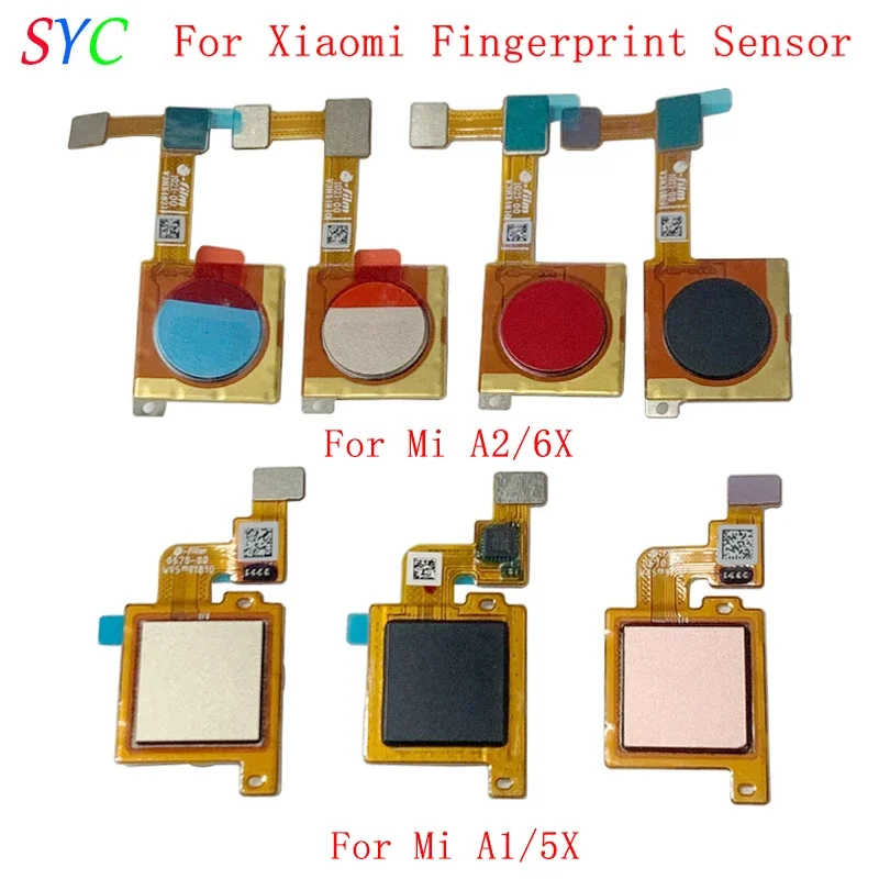 

Fingerprint Sensor Flex Cable For Xiaomi Mi A2 6X A1 5X Power Key Touch Scanner Repair Parts