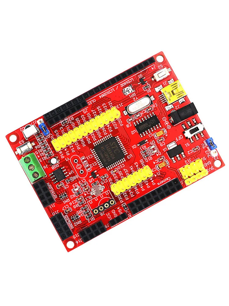 STC8A8K64D4 Development Board, STC8A8K48D4 Learning Board, Experimental Board with DMA System Board 51 Single-chip Microcomputer