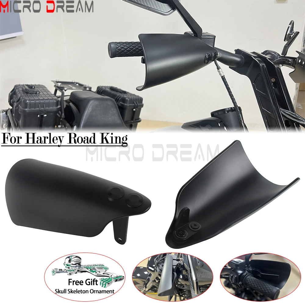 

Motorcycle Handlebar Hand Guard Handguard For Harley Road King FLHR 2009-2016 EFI FLHR 2008 Classic EFI FLHRC 2008 CVO/SE FLHRSE