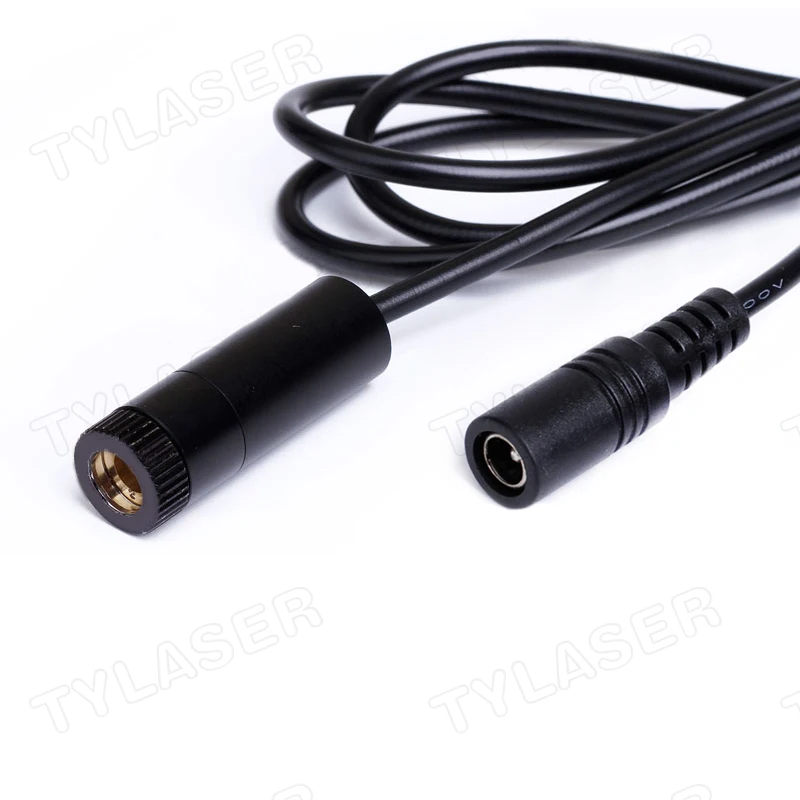 Localizador enfocable del visor azul DOE D12x45mm 405nm módulo láser 10mw 50mw 100mw 200mw para posicionamiento de corte de madera/máquina