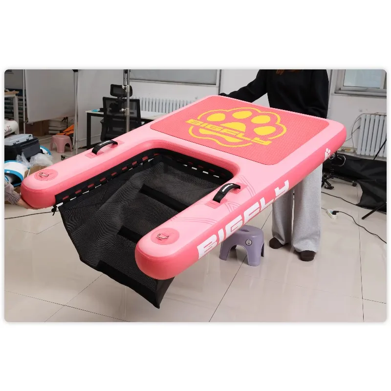 China Manufacture Customizable Dog Ramp Inflatable Pool Dog Ramp for Pet Water Sports Inflatable Boat Dog Pool Ramp
