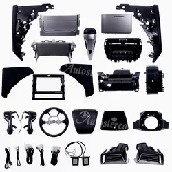 All in one Retrofit Kits After Market For TOYOTA LAND CRUISER LC200 2008-2015 Multimedia Player Radio Head Unit Console Door