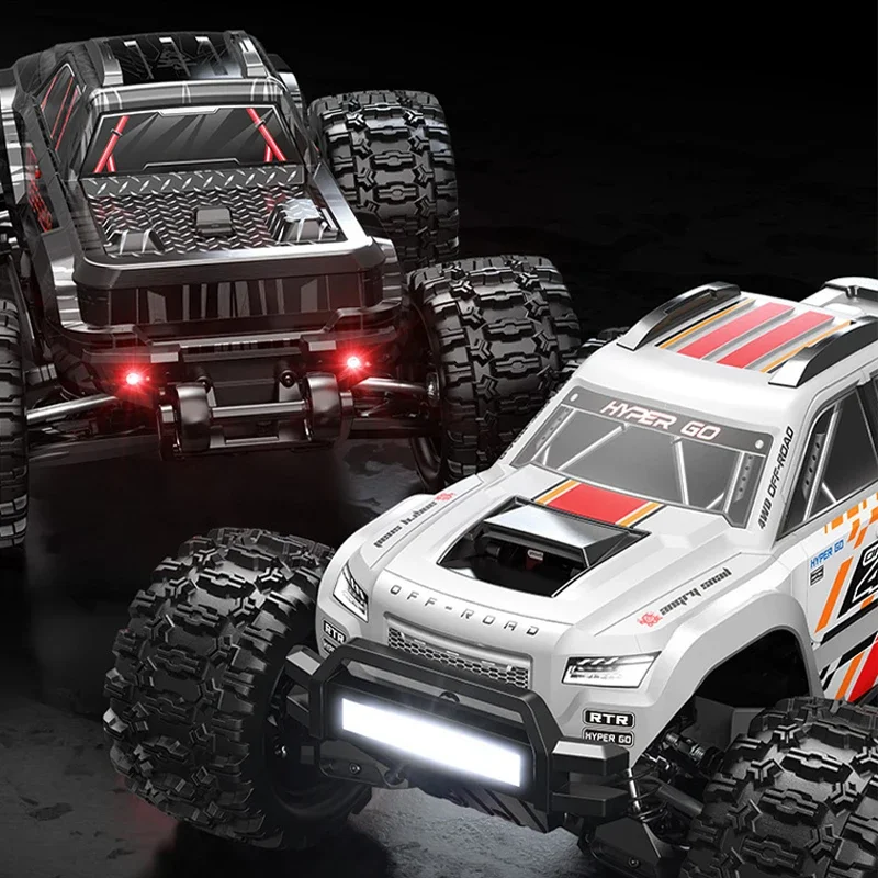 Mjx bezszczotkowy 1/10 RC szybki pojazd terenowy 10208 Little Monster HYPER GO elektryczny samochód R/C