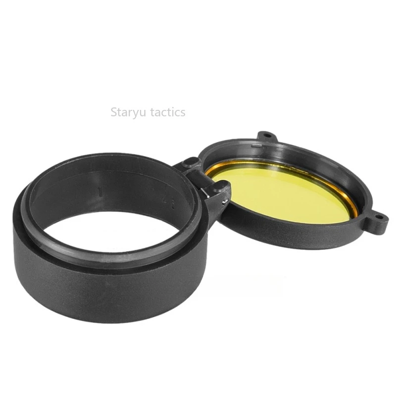 Couvercle d'oculaire pour objectif, anti-poussière pour oculaire, télescope ordinaire à canon unique, télescope à double canon