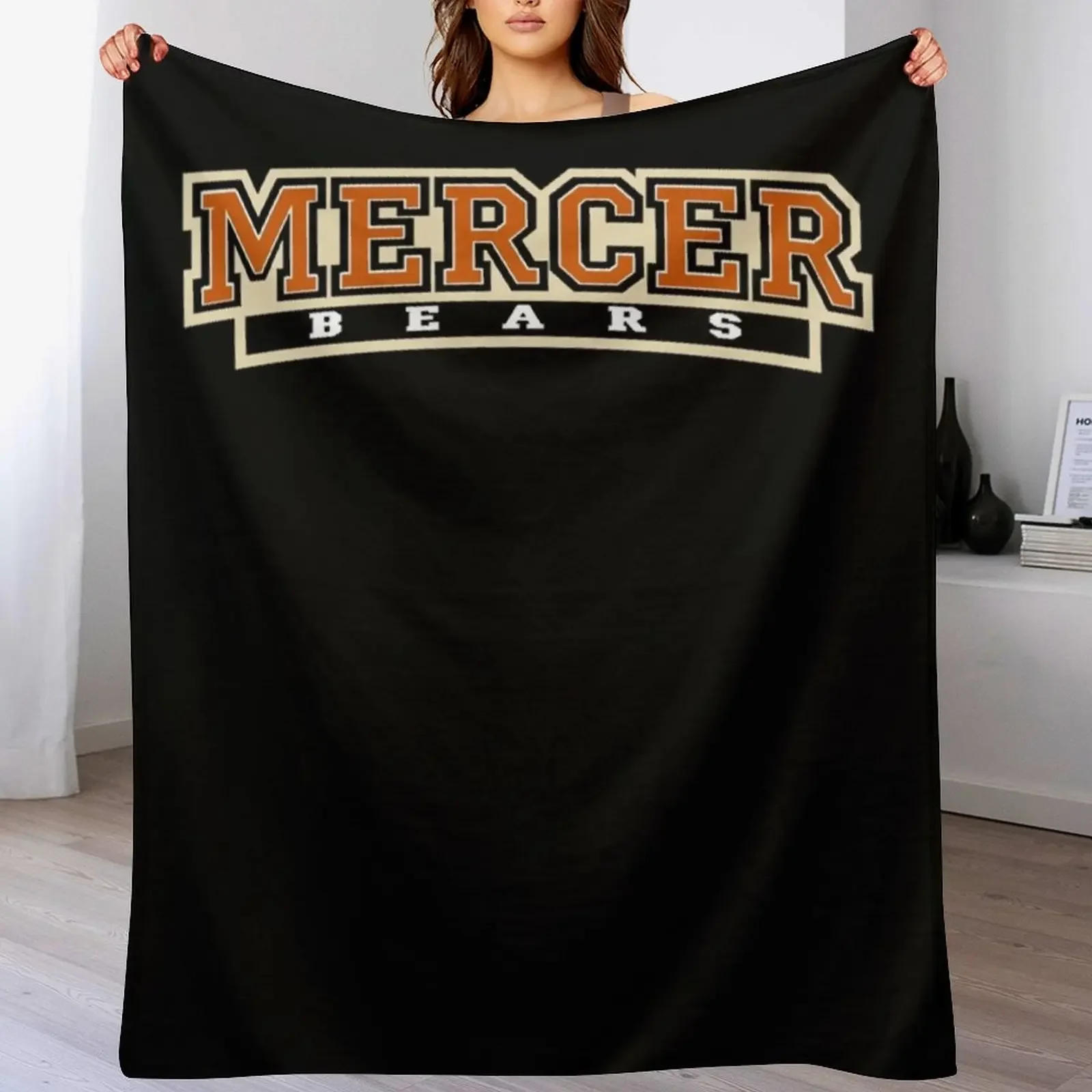 

Mercer Bears Throw Blanket Anti Shedding Soft Fuzzy Blanket for Home