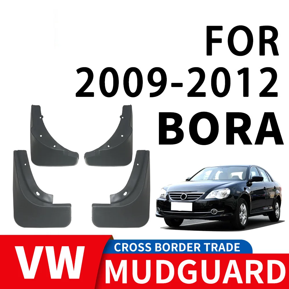 

For 2009-2012 Volkswagen BORA mudguard Mudflaps Front Rear Flares Splash Guards Cover Car Accessoie