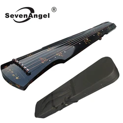 High Quality Chinese Guqin New Style Lyre 7 Strings Ancient Zither Musical Instruments Guzheng Send Study Book And Video