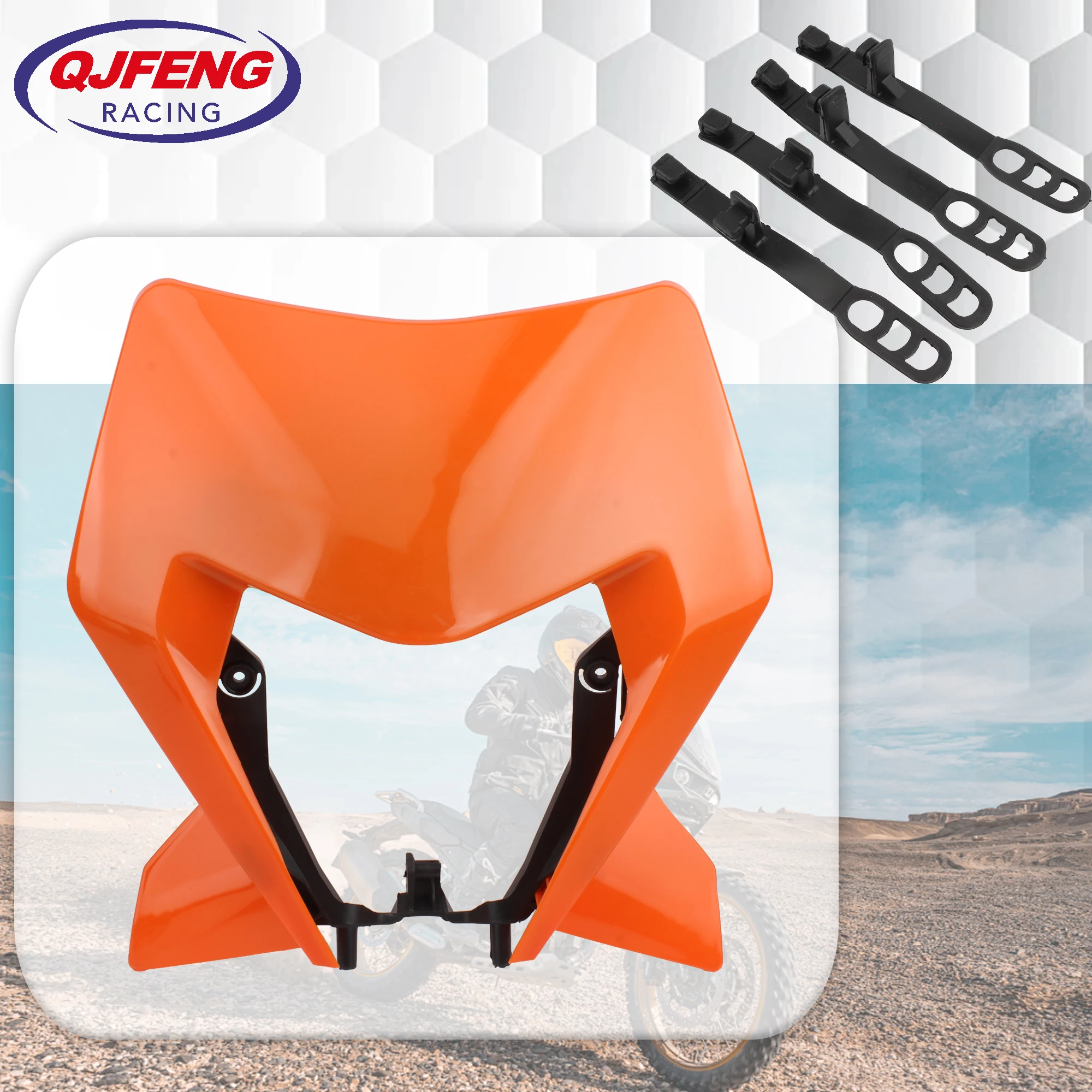 

For KTM Headlight Plate Accessories Enduro Motorcycle Headlamp Mask SX XC SXF EXCF 125-500 Universal Dirt Bike Motocross Parts