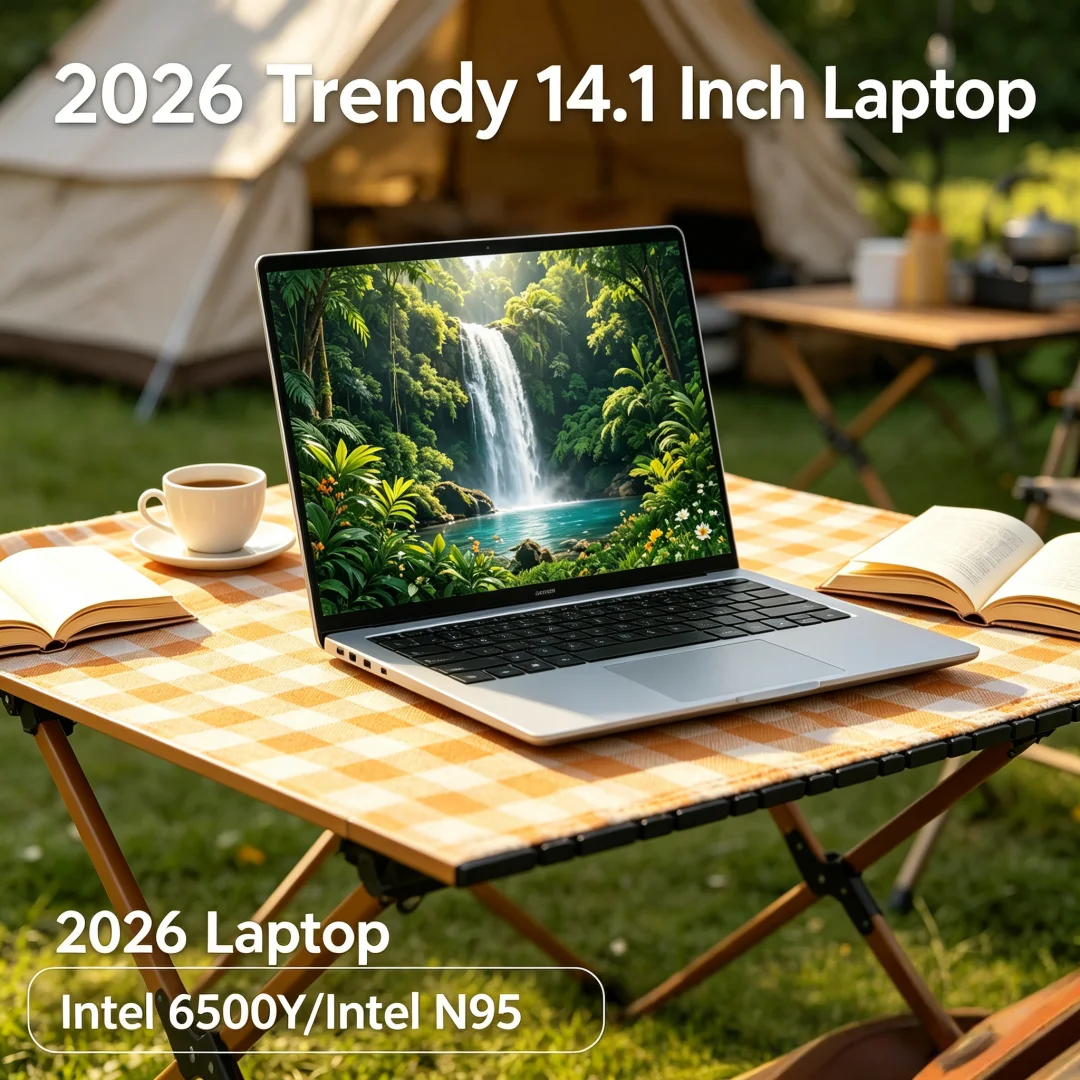 

Haute 2026new 14.1 Inch FHD Vulpine Ultrathin Laptop Intel N95/Intel 6500Y Win11 DDR4 16GB/32GB SSD Recondit Transoceanic