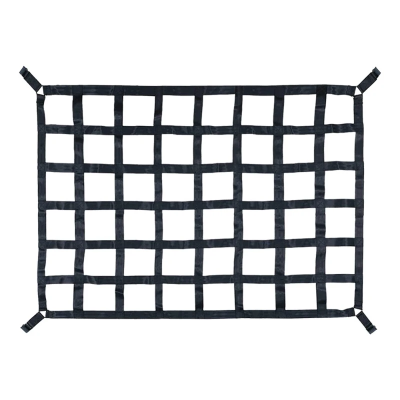 Dedicated Carriage Blocking Net Car Rope Express Delivery Adjustable Cars Interior Barrier Nets Portable Automobiles Accessories