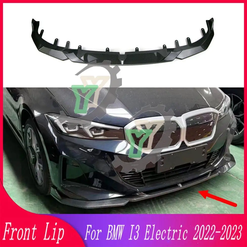 

For BMW I3 Electric 2022 2023 Car Accessories Front Bumper Lip Spoiler Splitter Diffuser Detachable Body Kit Cover Guard