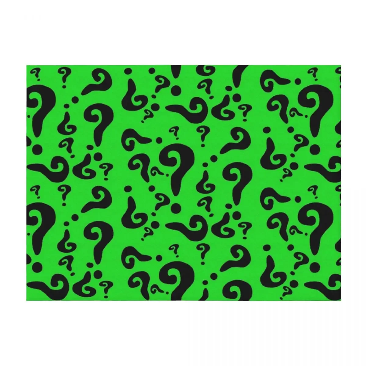 

The Riddler Throw Blanket Nap blankets ands anime Soft Beds Blankets