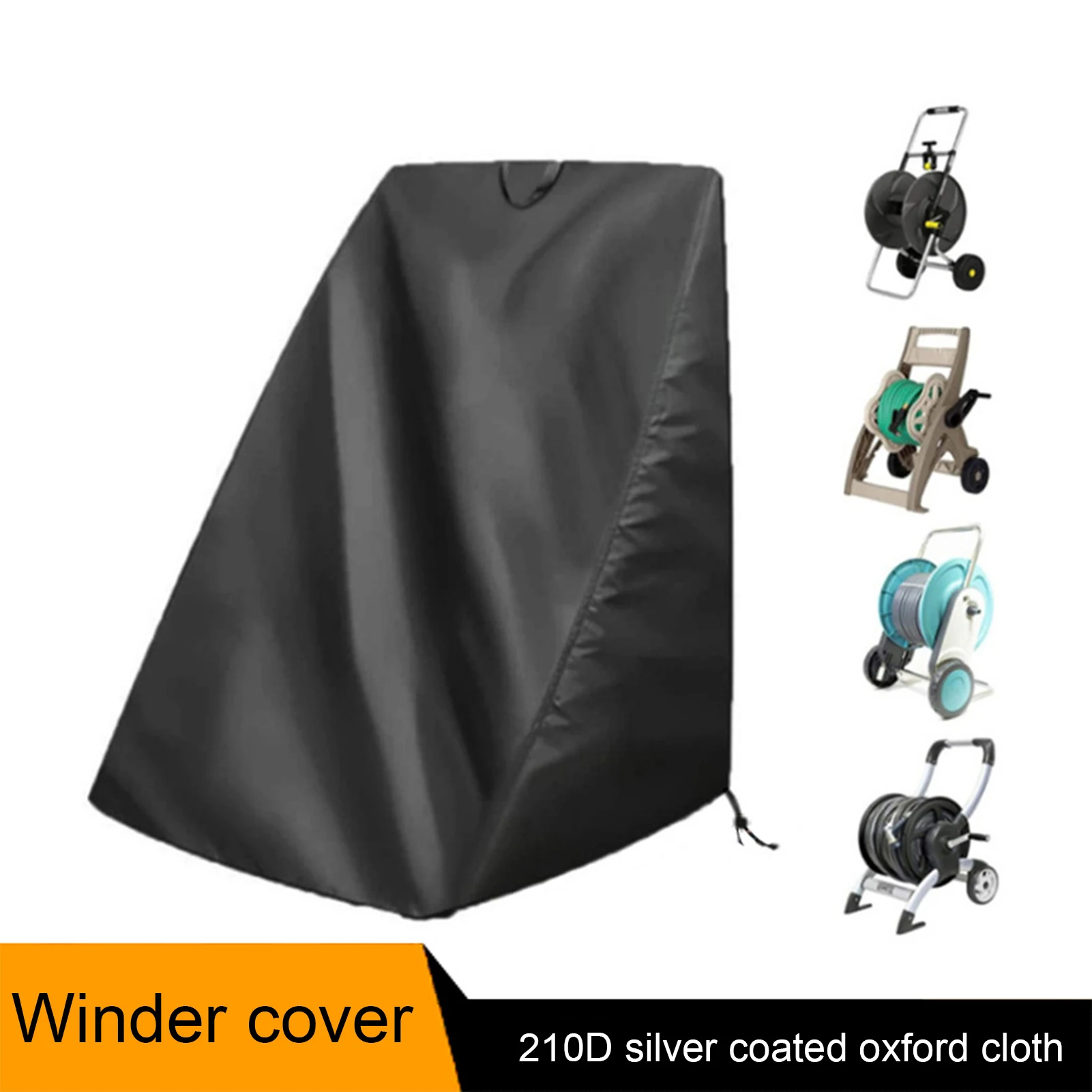 Garden Hose Reel Cart Cover Sun Shade Hose Reel Cart Cover for Patio Furniture