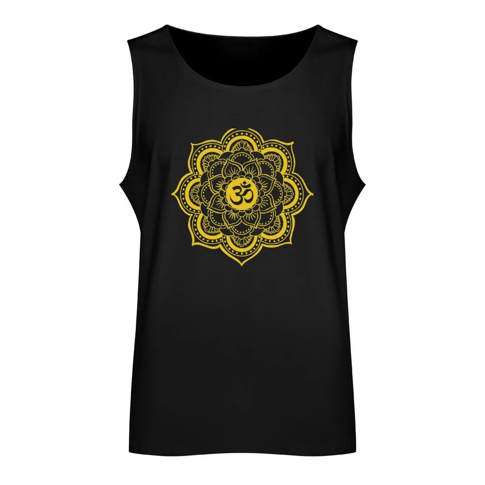 Sacred Geometry Ohm Tank Top anime clothes Man summer clothes Gym T-shirts for men t shirts