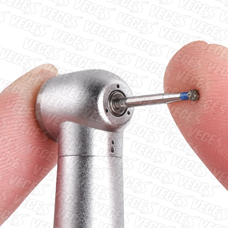 BR Type Dental Diamond Burs Drill Ball Round Type FG 1.6mm for High Speed Handpiece Polishing Teeth Stainless Steel