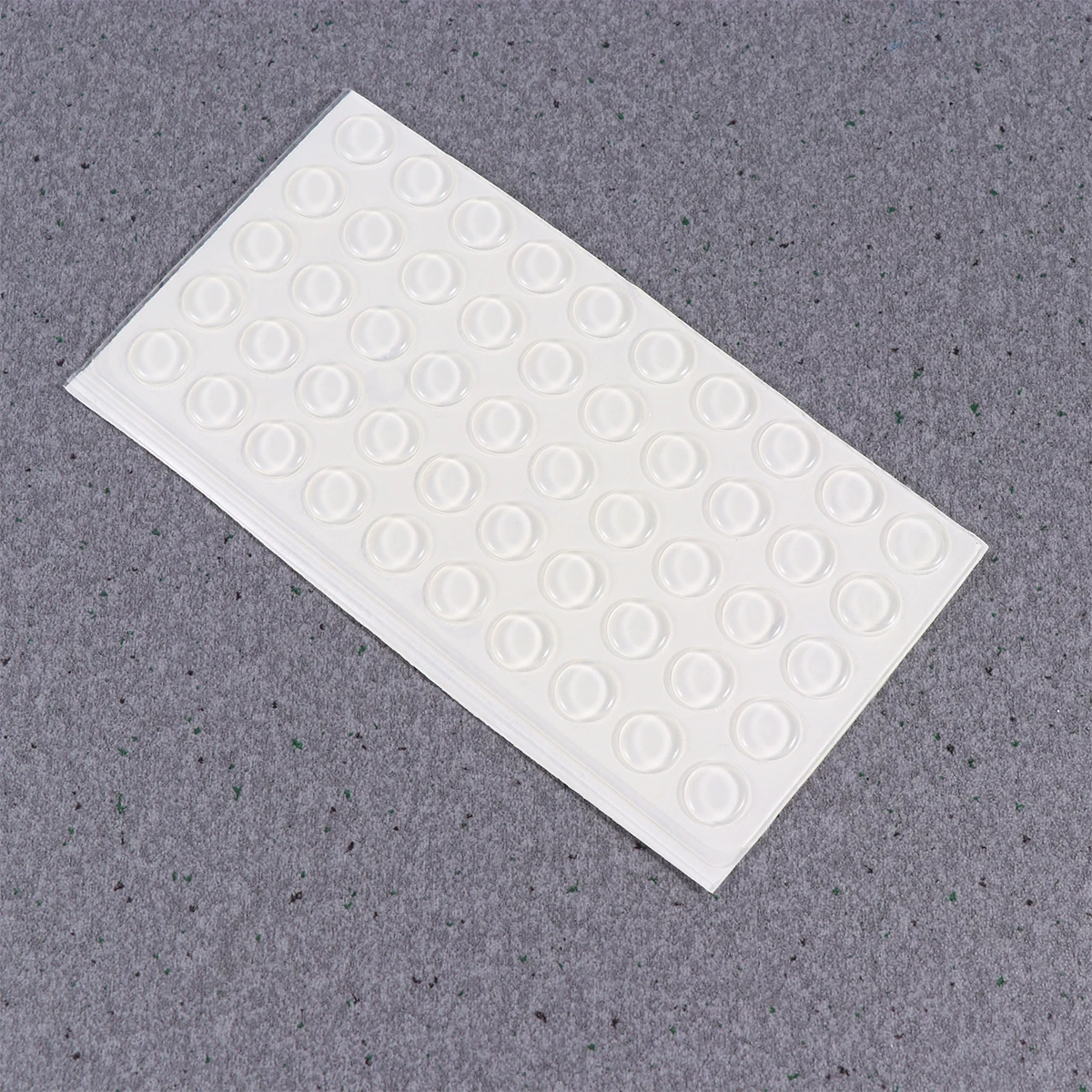 

1 Sheet Self-Adhesive Anti-Collision Bumper Pads Silicone Cushion Noise-Dampening Door Wall Protectors Rubber Pads