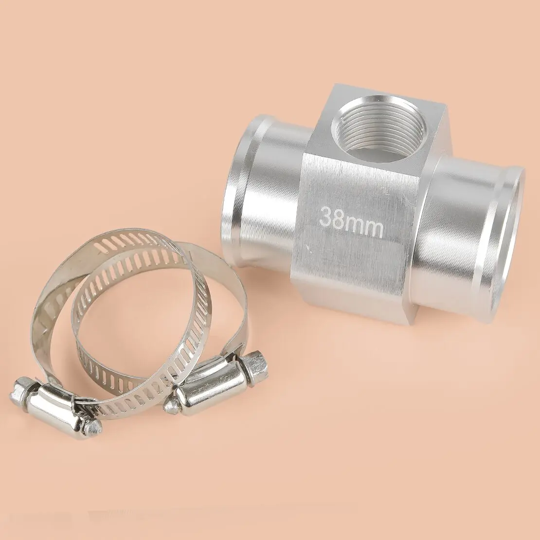 WTP006-SL-42 38mm Radiator Hose Pipe Joint Adapter Fitting Connector For 1/2