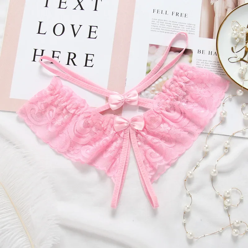 مثير النساء سراويل الملابس الداخلية الدانتيل الملابس الداخلية سراويل داخلية ساخنة ملابس داخلية شفافة الإناث g-سلسلة المطرزة ثونغ