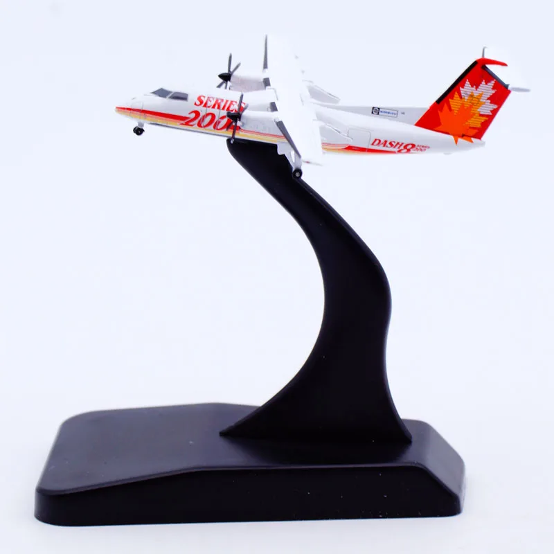 Diecast 1/400 Scale Unique Novelty Airplane De Havilland Dash 8-Q200 C-GGMP Airbus Alloy Aircraft Model Collection Display Gift